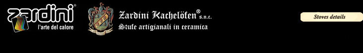 Zardini Stufe - via Brite de Val 2, 32043 Cortina d'Ampezzo - BL. Zardini Kachelofen - Via Cademai 40, 32043 Cortina d'Ampezzo BL